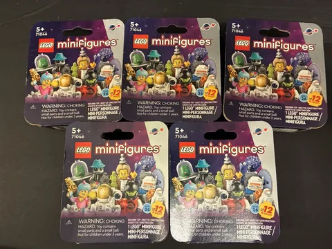 5 LEGO Minifigures Series 26 Robot Butler Minifigure 71046 (NIB) Lot of 5 Unopen