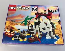 LEGO System Pirates Skull Island 6279 In 1995 New Retired from japan