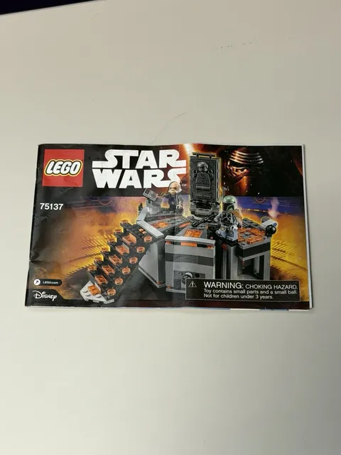LEGO® Star Wars™ 75137 Carbon-Freezing Chamber Instruction Manual Only!