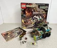 Lego 4970 Chrome Crusher Rock Raiders Complete w/ Instructions Box Laser Works