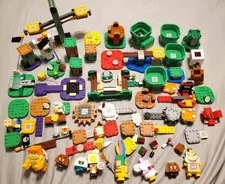 LEGO *** SUPER MARIO *** INCOMPLETE SETS / MINIFIGURES / FIGURES - HUGE LOT
