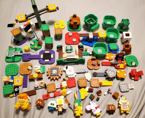LEGO *** SUPER MARIO *** INCOMPLETE SETS / MINIFIGURES / FIGURES - HUGE LOT