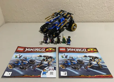 LEGO NINJAGO: Thunder Raider (71699) 100% Complete - Adult Owned