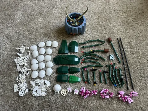 LEGO Botanical Collection Orchid 10311 - Incomplete Incomplete Set / Parts Lot