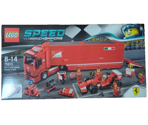 LEGO 75913 F14 T and Scuderia Ferrari Truck Speed Champions Ferrari