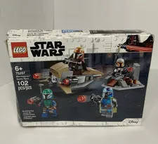 LEGO Star Wars Battle Packs 75267 Mandalorian Battle Pack Box Instructions 102
