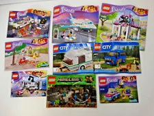 Lego Instruction Book Lot of 9