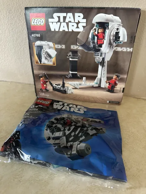 Lego 40765 Star Wars Kamino Training Facility GWP & Falcon 30708 Poly New Inhand