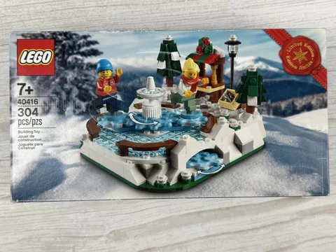 Limited Edition 2020 LEGO 40416 Ice Skating Rink Brand New Factory Sealed