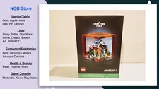 LEGO Minecraft The Crafting Table Building Set 21265, New, Sealed, US, Fast ship
