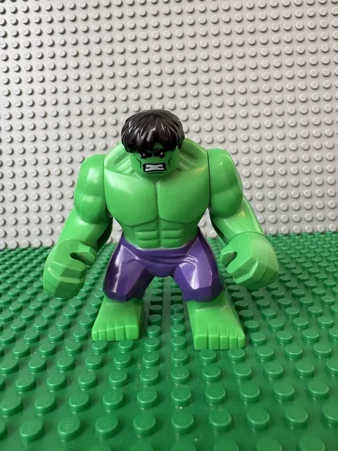 LEGO Marvel Avengers Superheroes Hulk Big Fig Purple Pants