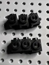 Lego Black AppBrick 1x1 Ultra Agents Part# 15411 6 pcs Used