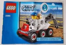Lego City SPACE 3365 SPACE MOON BUGGY Instructional Manual Booklet ONLY Book