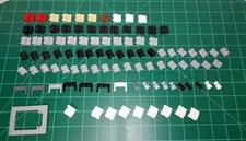 100 piece lot Lego brackets handles Spaceship Star Wars Transport Architect MOC