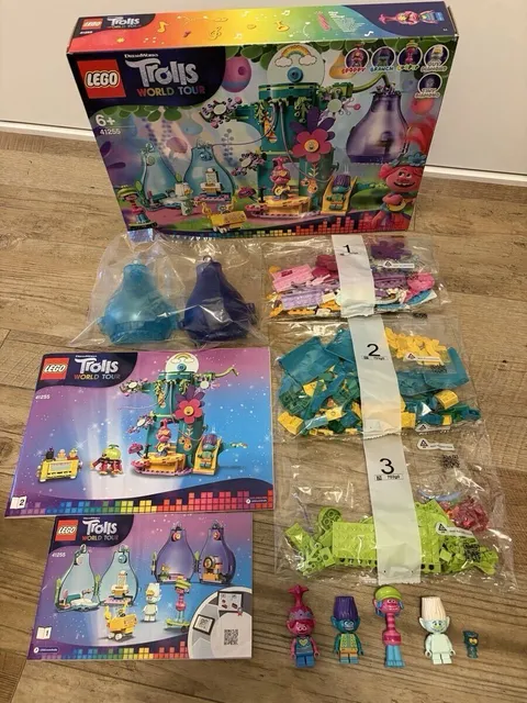 LEGO 41255 Trolls Pop Village Festival Set with Box and Instructions 2020