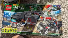 LEGO Teenage Mutant Ninja Turtles: Big Rig Snow Getaway (79116) Never Opened