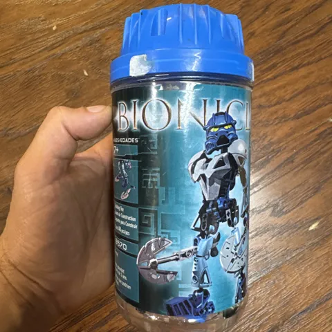 LEGO Bionicle 8570 Gali Nuva Blue COMPLETE In Canister 2002, InComplete