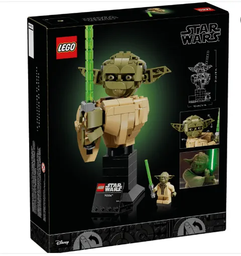 LEGO Star Wars Yoda Bust 75438 New Sealed