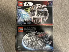 LEGO Star Wars Illustrated Manual Booklets for 75192 Falcon & 10188 Death Star