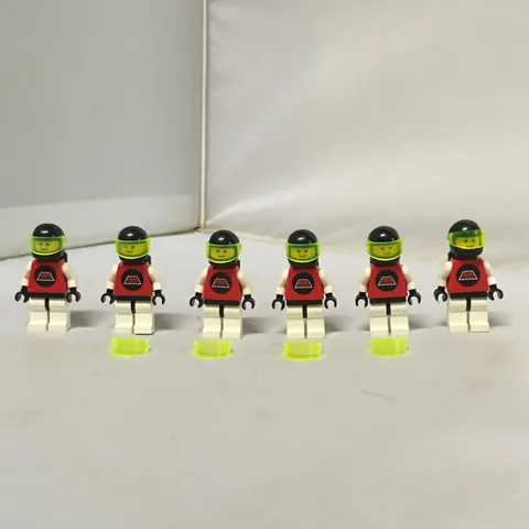 Space LEGO  6x M-Tron Minifigures Various Accessories Vintage