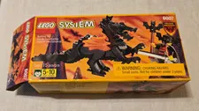 LEGO 6007 FRIGHT KNIGHTS: Bat Lord - 100% + box & instr (torn inside flaps)