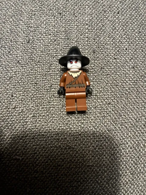 LEGO BATMAN 2006 VIDEO GAME PAD PRINTED SCARECROW GITD HEAD CUSTOM