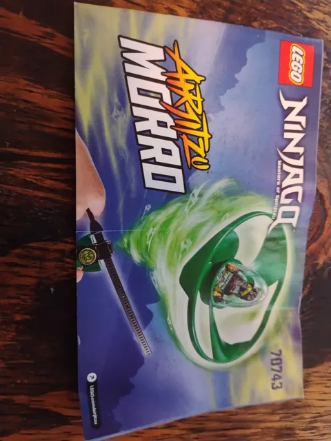 LEGO 70743, Ninjago Airjitzu Morro assembly booklet Only