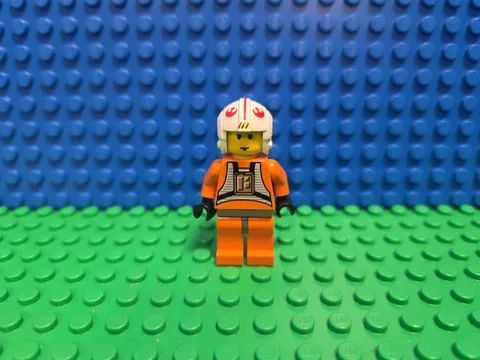 LEGO Luke Skywalker Minifigure 7130 7140 7142 4483 sw0019 Star Wars CMF Lot Rare