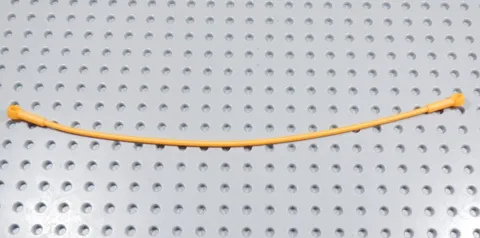 LEGO Gold 22L Flexible Hose w/ 2 Connector Ends Part 27965 BN