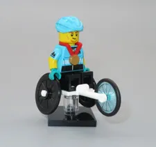 LEGO Series 22 Wheelchair Racer Sports New taken out of package minifigure
