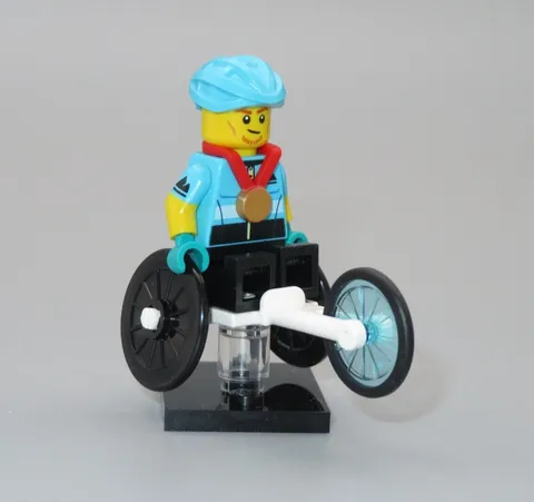 LEGO Series 22 Wheelchair Racer Sports New taken out of package minifigure