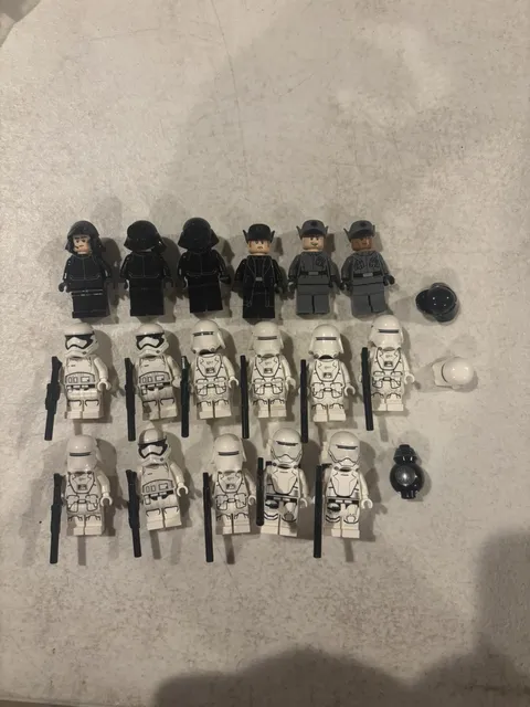 LEGO Star Wars First Order BB-9E, Trooper & Officer Minifigure Lot Authentic!