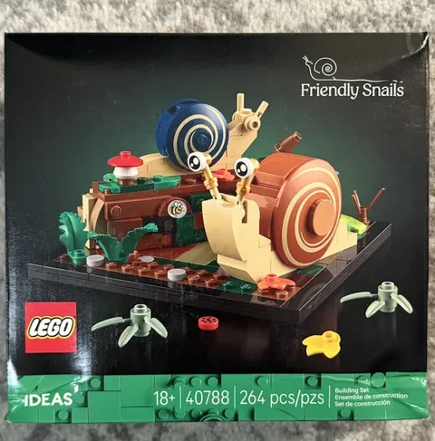 LEGO Ideas Friendly Snails 40788 New Sealed Set GWP Retired