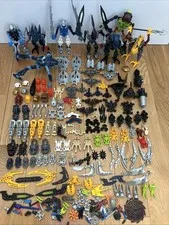Lego Bionicle Lot 7 Figures and Parts As-is