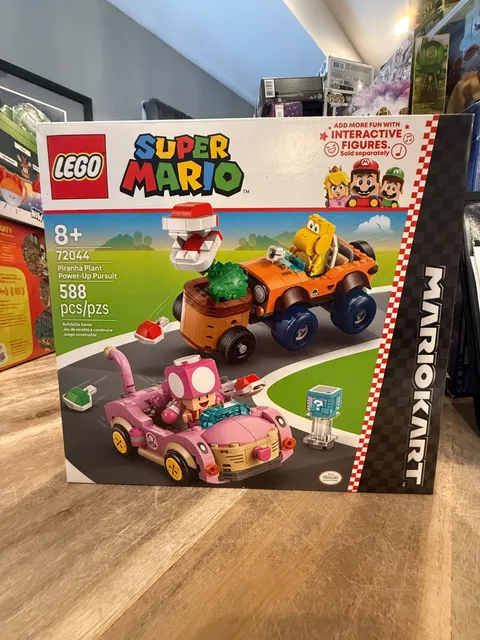 Lego Super Mario Kart (72044) Piranha Plant Power Up Pursuit FACTORY SEALED