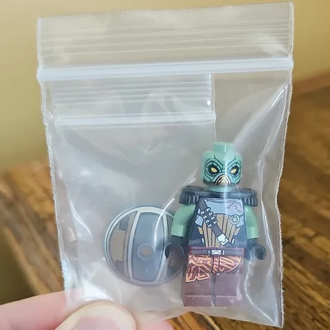 LEGO OG Embo Minifigure Bounty Hunter sw0307 RARE w/ Original Helmet 