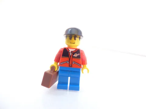 Airplane Passenger LEGO Minifigure Lot City 7893