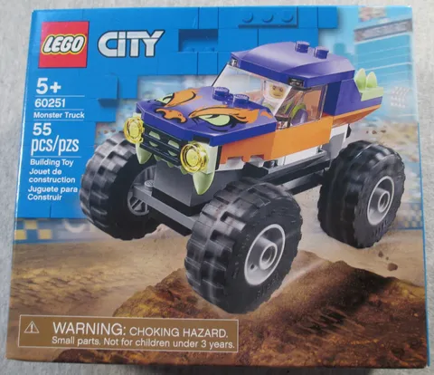 Monster Truck #60251 - Sealed LEGO City - 55 pieces