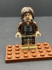 Lego Lord of The Rings Aragorn - Dark Tan Legs  (lor017) Minifigure