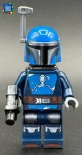LEGO Star Wars Mandalorian Warrior Minifigure with Jetpack sw1345 75373 NEW