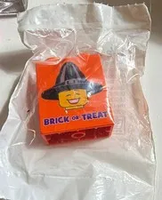LEGO Brick-or-Treat Custom Printed Orange Brick in Polybag (2015)