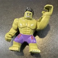 LEGO Marvel Hulk Big Figure Printed Green Purple Pants Superheroes 1pc