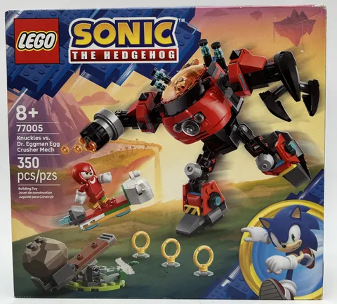 LEGO Sonic Knuckles vs Eggman 77005 Mech