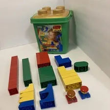 lego duplo preschool building set 1755 with bucket 52 Pieces
