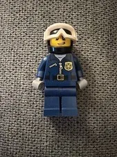 LEGO Figurine Minifig Police Officer Motard Moto Motorcycle Officer cty0484