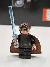 NEW Star Wars Anakin Skywalker (Sith Face, Cape) Custom Lego Minifigure 9526
