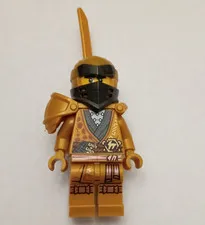 LEGO NINJAGO Rebooted Cole Minifigure njo651 w/ Sword & Armor Foil Pack