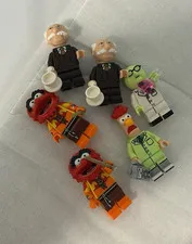 LEGO The Muppets Minifigure Lot of 6 Animal Beaker Bunsen Statler Waldorf