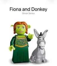 LEGO 71053 Collectible Minifigures Shrek Series - Fiona & Donkey ships today