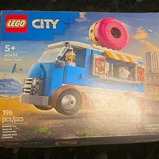 LEGO City 60452 Donut Truck Great Vehicles Set 196 pcs Age 5+ Box
